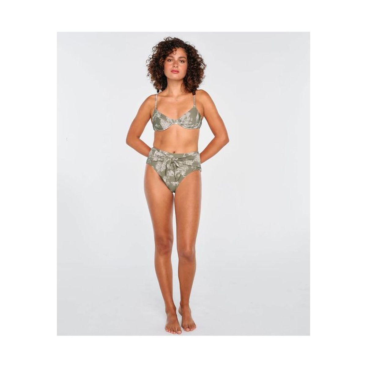 LOUNGE - Bikini Mujer Copa Tiro Alto African Safari LOUNGE