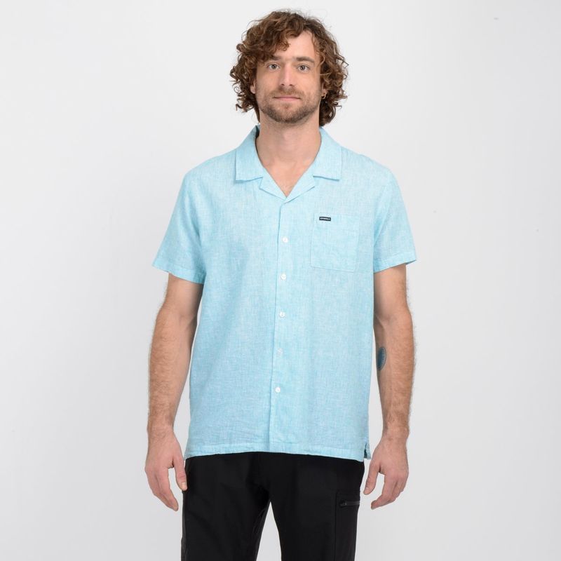 O'NEILL - CAMISA MANGA CORTA SAMUI  AZUL CLARO
