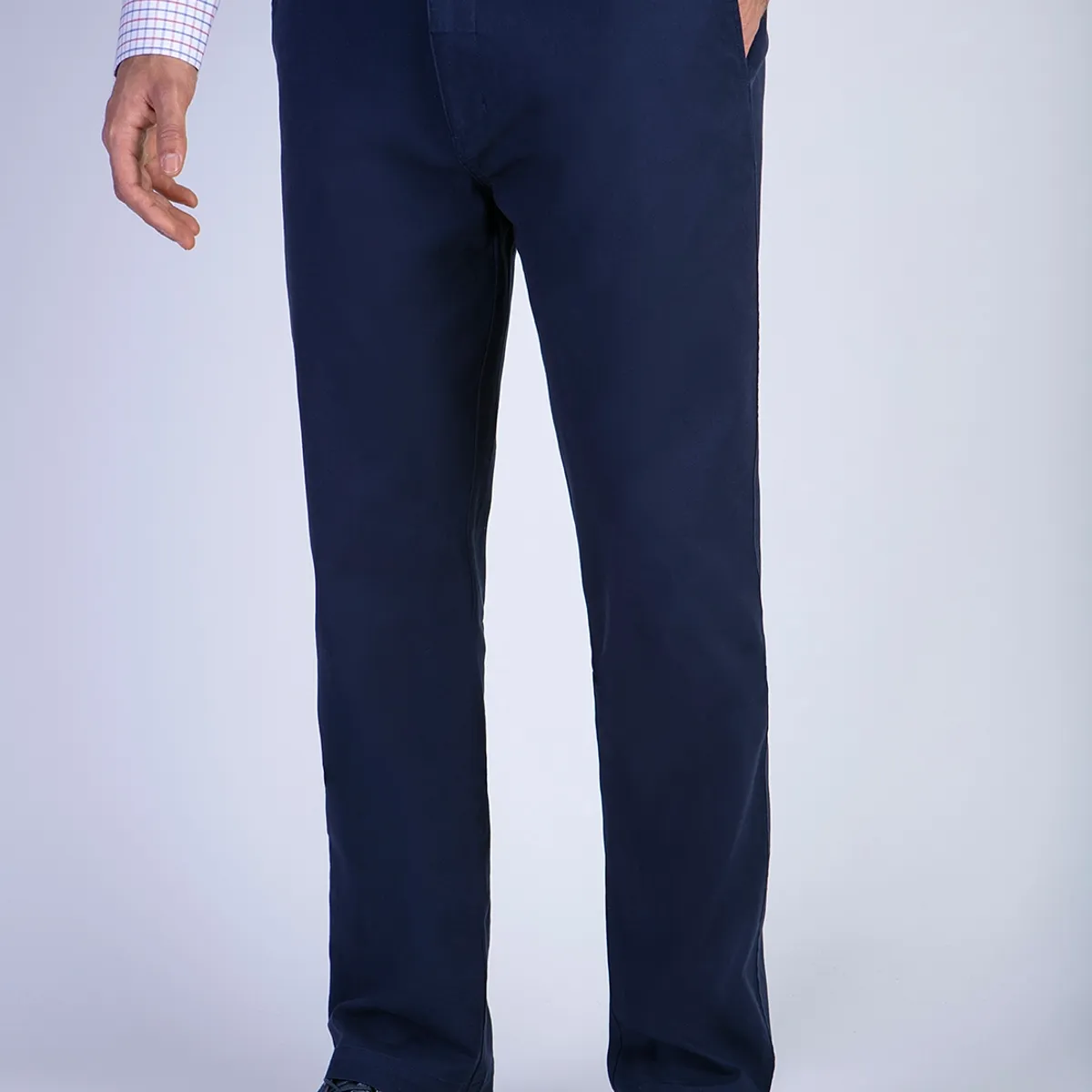 FEROUCH - Pantalon Twill Regular L/31 Azul Ferouch