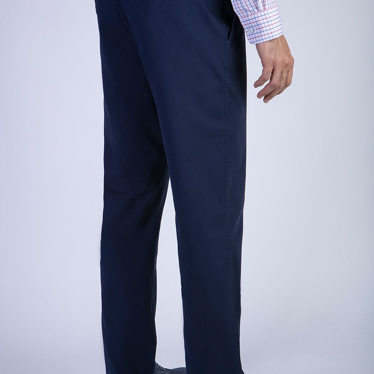 FEROUCH - Pantalon Twill Regular L/31 Azul Ferouch