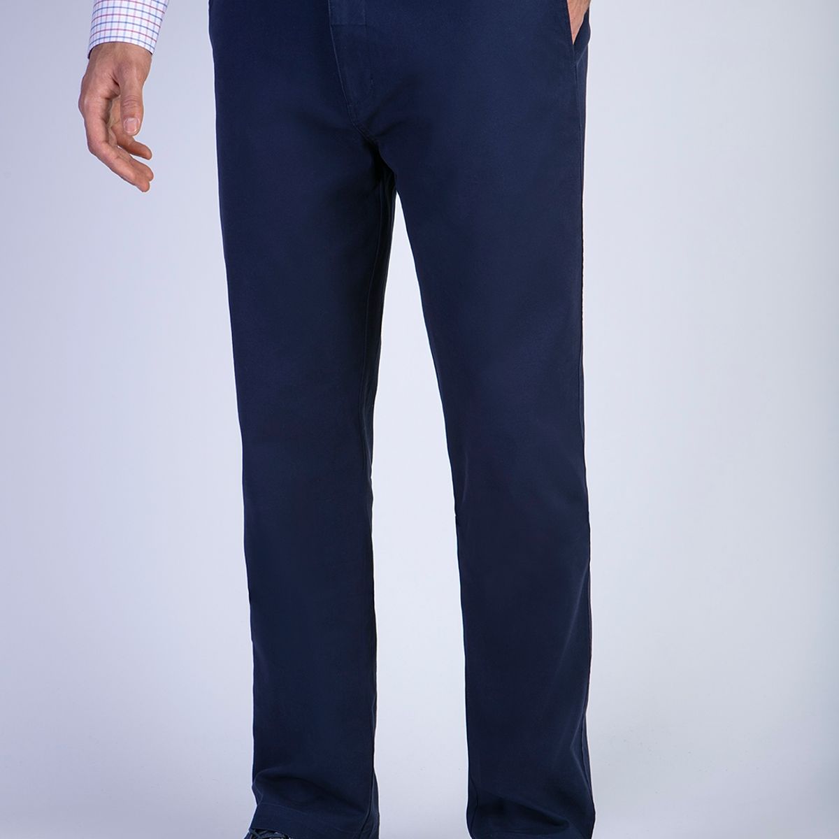 FEROUCH - Pantalon Twill Regular L/31 Azul Ferouch