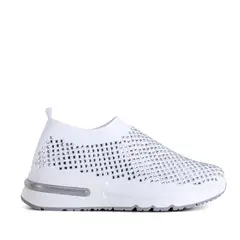 WEIDE - Zapatilla Deportiva Blanca Mujer TFA181