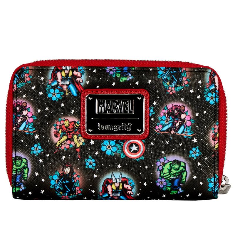LOUNGEFLY - Billetera Loungefly Marvel Avengers Tatto