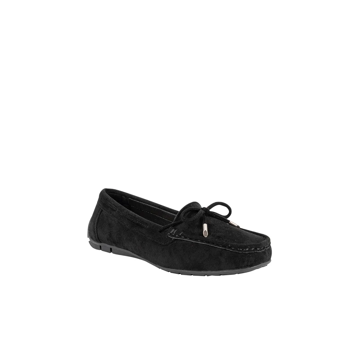 ALQUIMIA - Mocasin Mujer Negro Maubic Alquimia