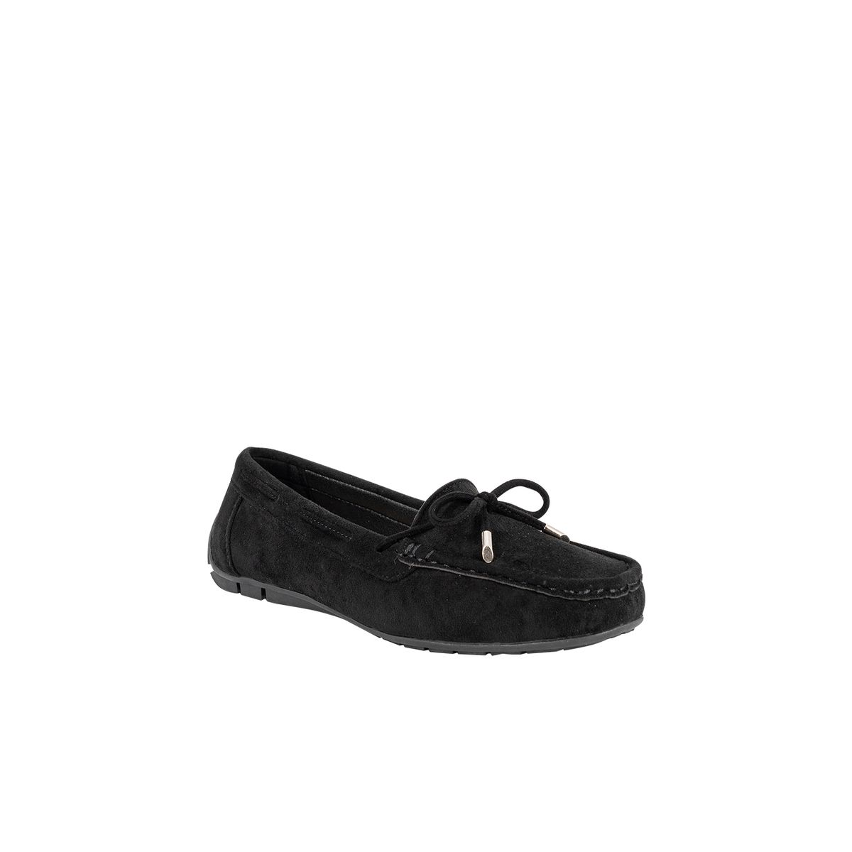 ALQUIMIA - Mocasin Mujer Negro Maubic Alquimia