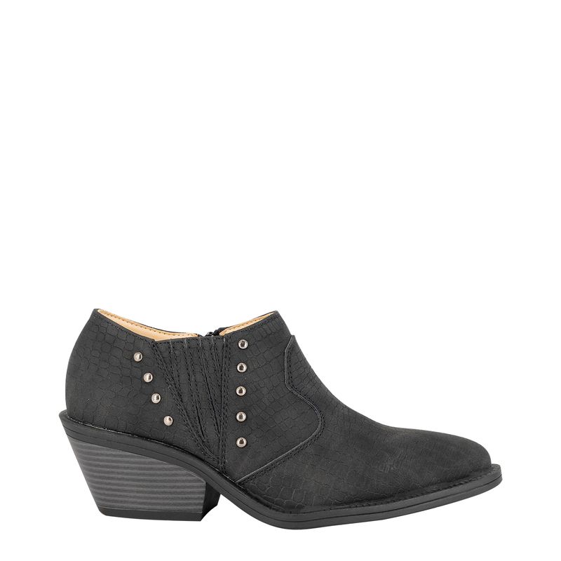 ALQUIMIA - Zapato Mujer Negro Mauna Alquimia
