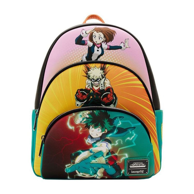 LOUNGEFLY - Mochila Loungefly My Hero Academia Triple Pocket Scene