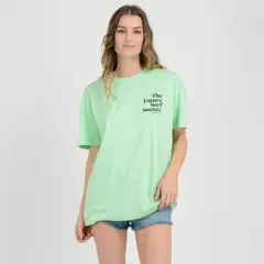 O'NEILL - POLERA MANGA CORTA BIRCH VERDE CLARO