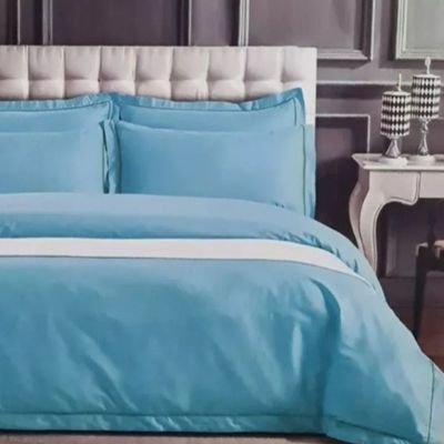 Imagen 2 del producto Juego De Sábanas Algodón King Celeste