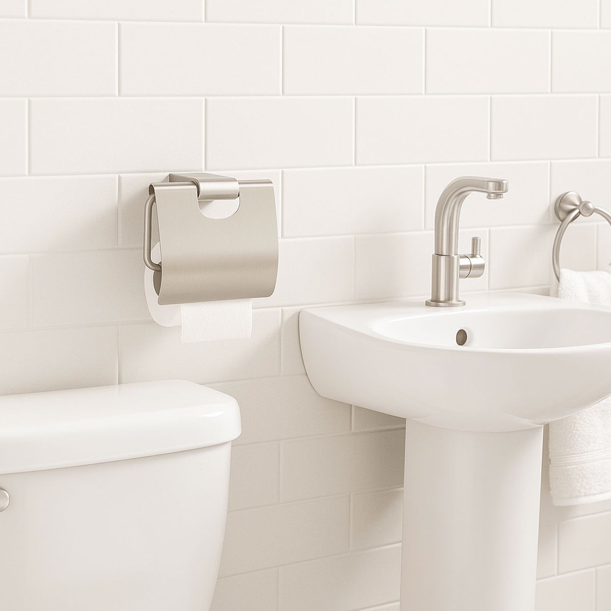 STRETTO - Porta Confort Porta Papel Higiénico Soporte Para Rollo Dessin Stretto