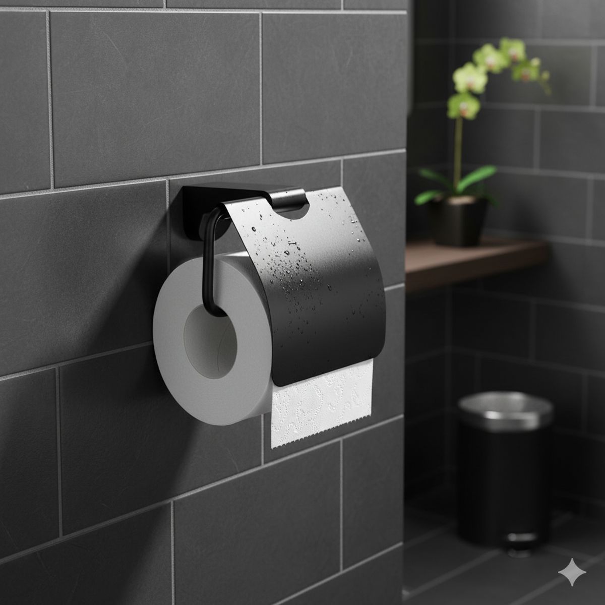 STRETTO - Porta Confort Porta Papel Higiénico Soporte Para Rollo Dessin Stretto