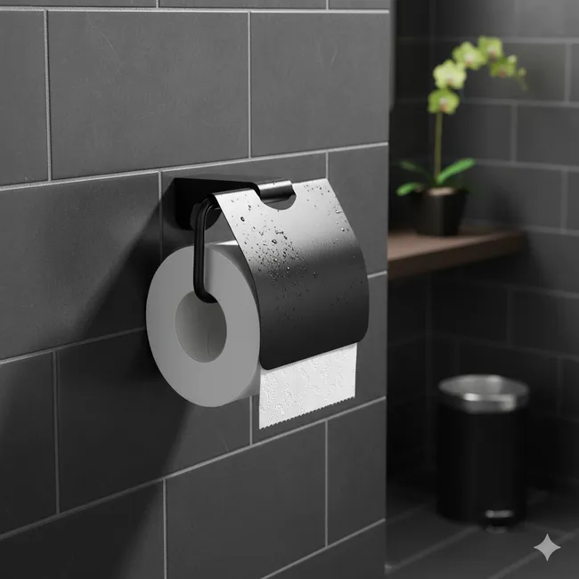 STRETTO - Porta Confort Porta Papel Higiénico Soporte Para Rollo Dessin Stretto