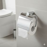 Porta Papel Higiénico Porta Confort Soporte Base Para Rollo