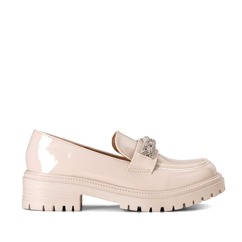WEIDE - Zapato Taco Beige Casual JN21 Weide