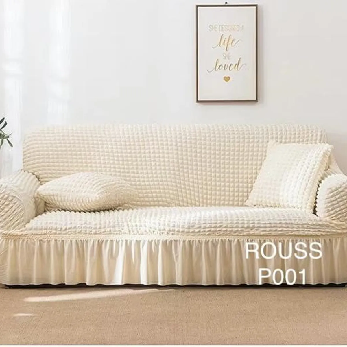 ANGELES DEL HOGAR - Fundas Para Sofa Cubresillones Turcos 1 cuerpo