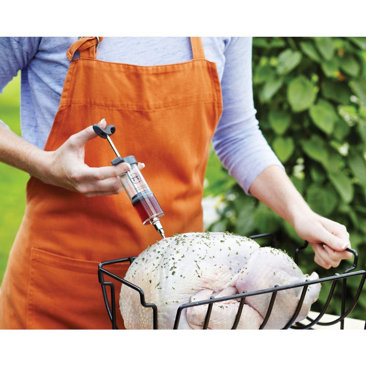 OUTSET - INYECTOR DE MARINAJE OUTSET ACERO INOXIDABLE Y PLÁSTICO PARA CARNES