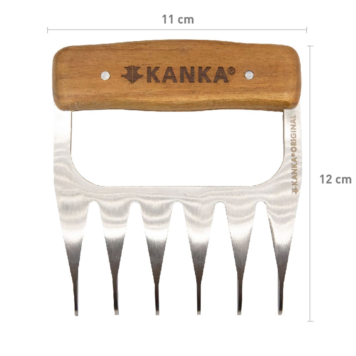 KANKA - KANKA - Set 2 Garras para Asado Acero Inoxidable Premium