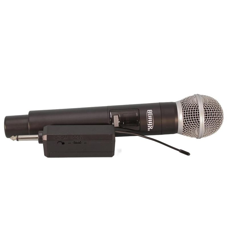 AURAX - Micrófono inalámbrico Aurax GAW-58P K con receptor