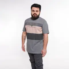 GANGSTER - Plus Polera Mc Básica Intrigue Gris