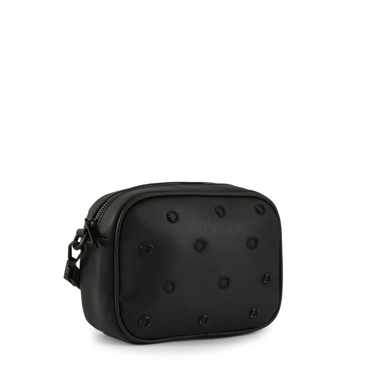 AMPHORA - Cartera Bandolera Pequeña Yacuiba Negro