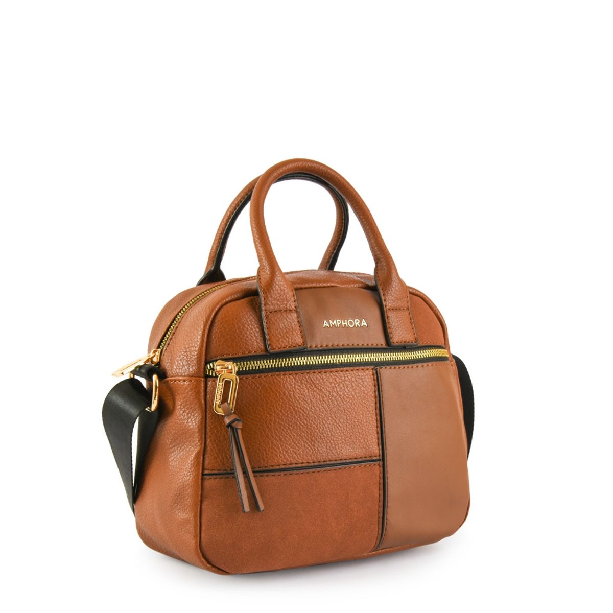 AMPHORA - Cartera Bandolera Mediana Cucuta Café