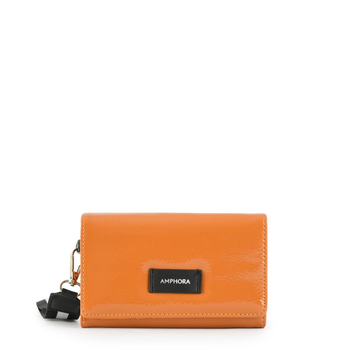 AMPHORA - Billetera acordeon mediana marguerite camel