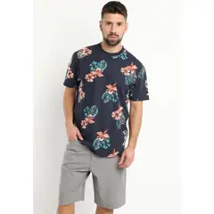 KOTTING - Polera Jersey Print Negro