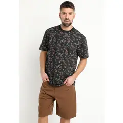 KOTTING - Polera Jersey Print Negro