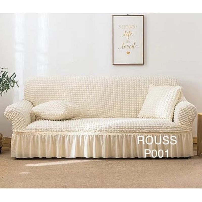 ANGELES DEL HOGAR - Fundas Para Sofa Cubresillones Turcos 3 cuerpos