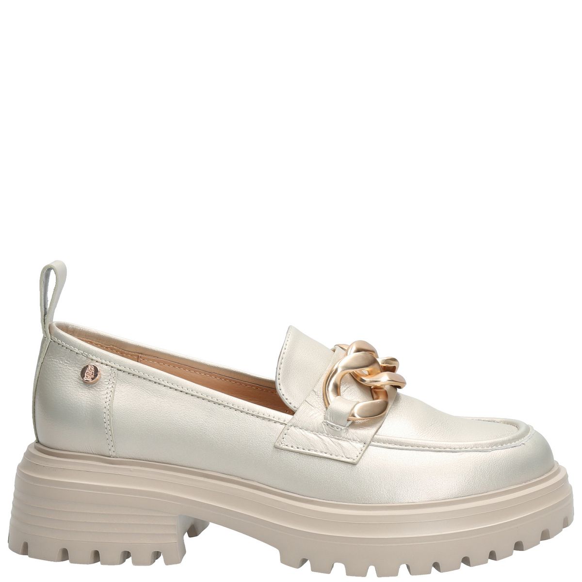 HUSH PUPPIES - Mocasín Mujer Leboni Dorado HUSH PUPPIES