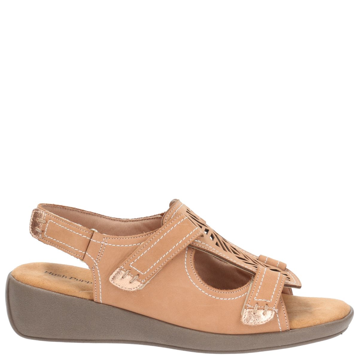 HUSH PUPPIES - Sandalia Mujer Juliana Café HUSH PUPPIES