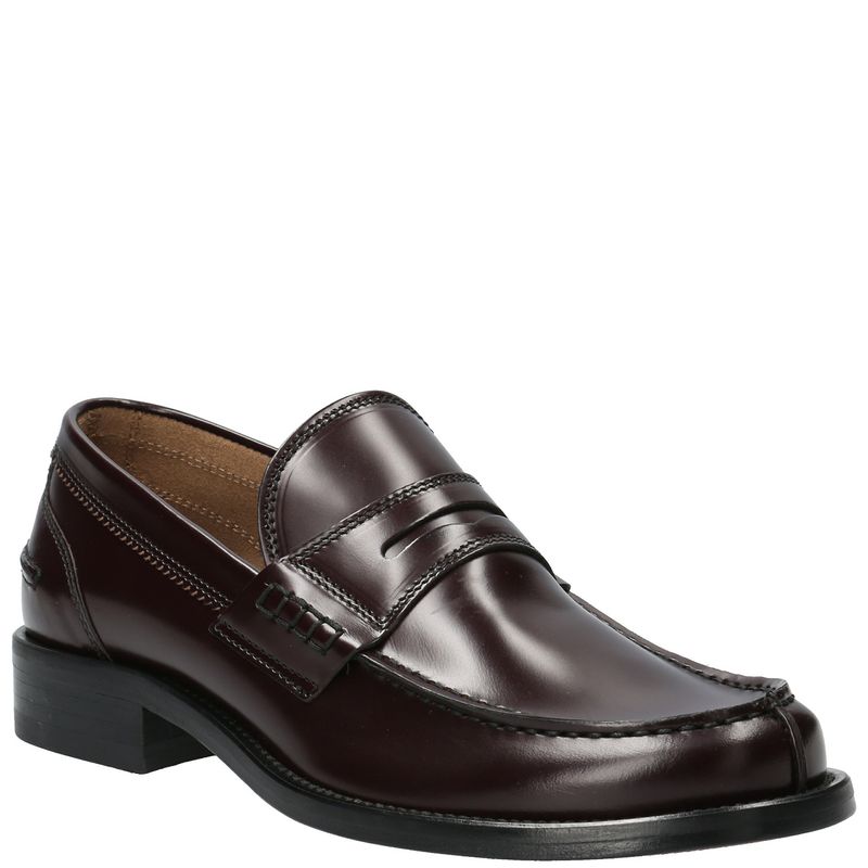 HUSH PUPPIES - Mocasín Hombre Cilento Café Oscuro HUSH PUPPIES