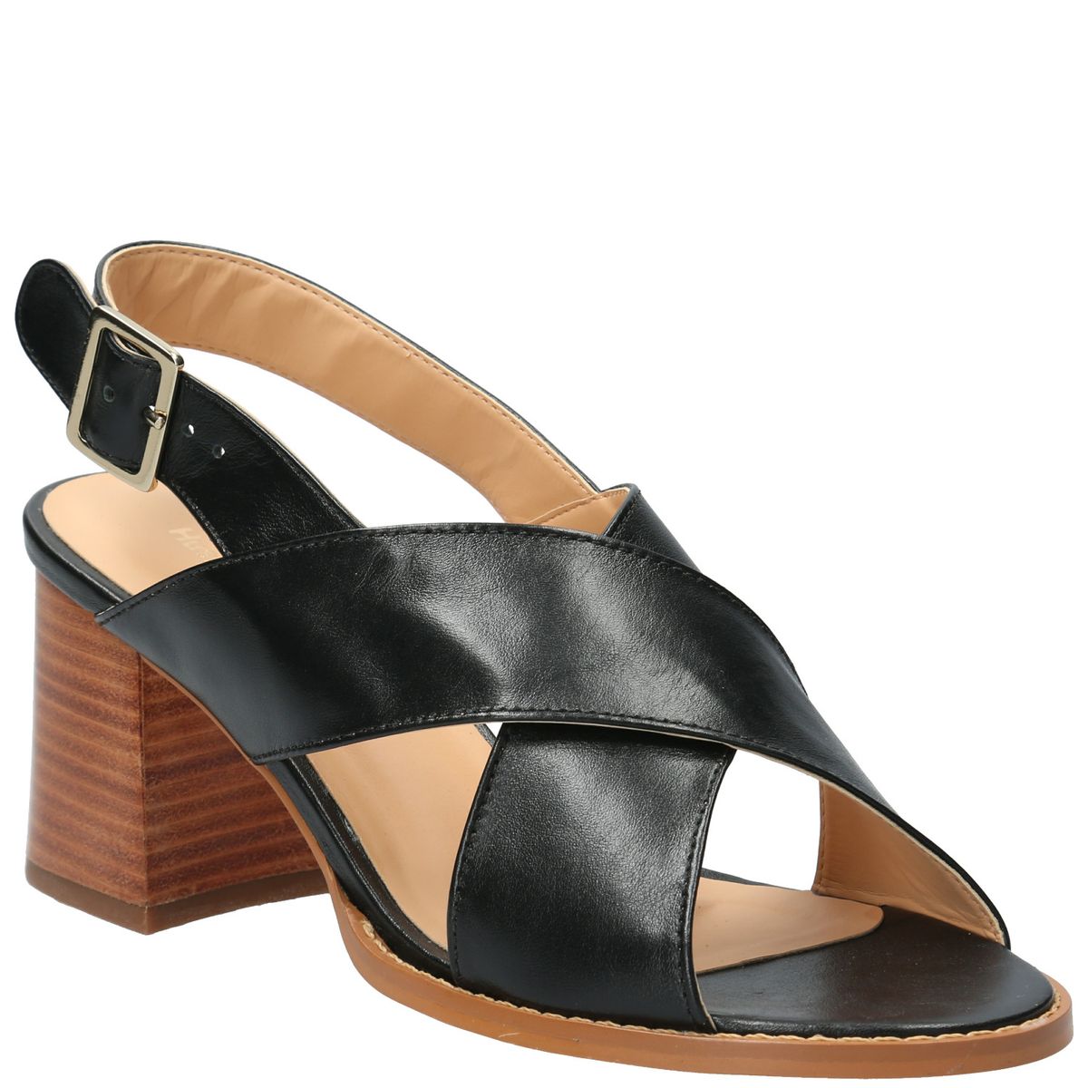 HUSH PUPPIES - Sandalia Mujer Amal Negro HUSH PUPPIES.