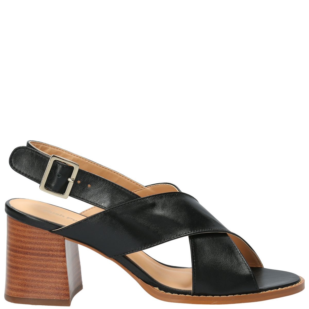 HUSH PUPPIES - Sandalia Mujer Amal Negro HUSH PUPPIES.