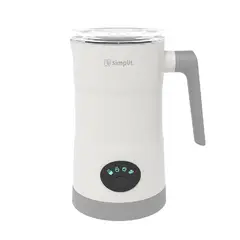 SIMPLIT - Espumador de Leche 4 en 1 Blanco