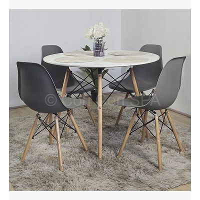 Imagen 2 del producto Pack 4 Sillas Eames Gris