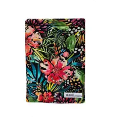 GENERICO - Funda acolchada para libros Kemilü - Diseño Flowers