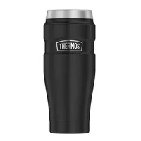 Termo Mug King 470ml Acero Inoxidable Negro