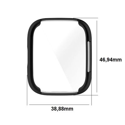 Imagen 2 del producto Carcasa Protector Para Xiaomi Redmi Watch 3 Active Negro