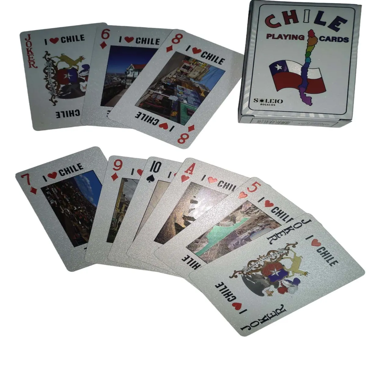 GENERICO - Juego de cartas Naipe Chileno Diseño y estrategia
