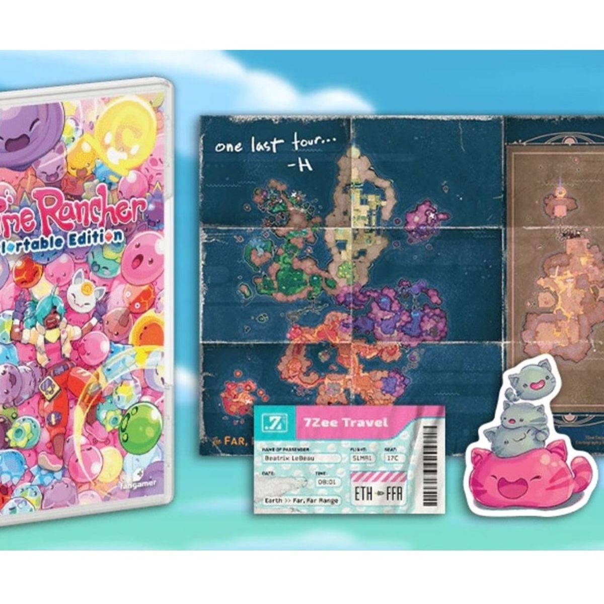 NINTENDO - Slime Rancher Plortable Ed.- Switch Físico - Sniper