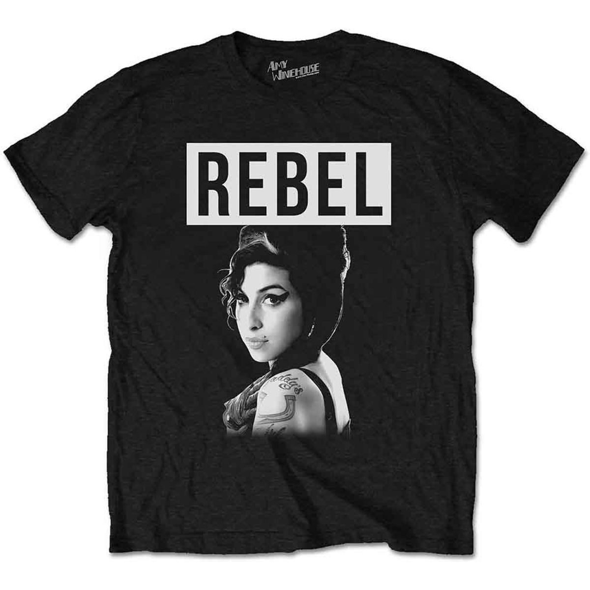 ROCK OFF OFFICIALLY LICENSED PRODUCTS - Polera original de Amy Winehouse diseño Rebel