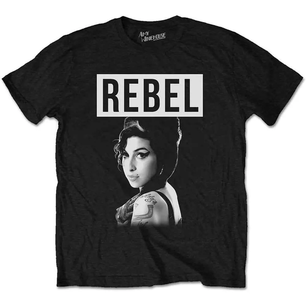 ROCK OFF OFFICIALLY LICENSED PRODUCTS - Polera original de Amy Winehouse diseño Rebel