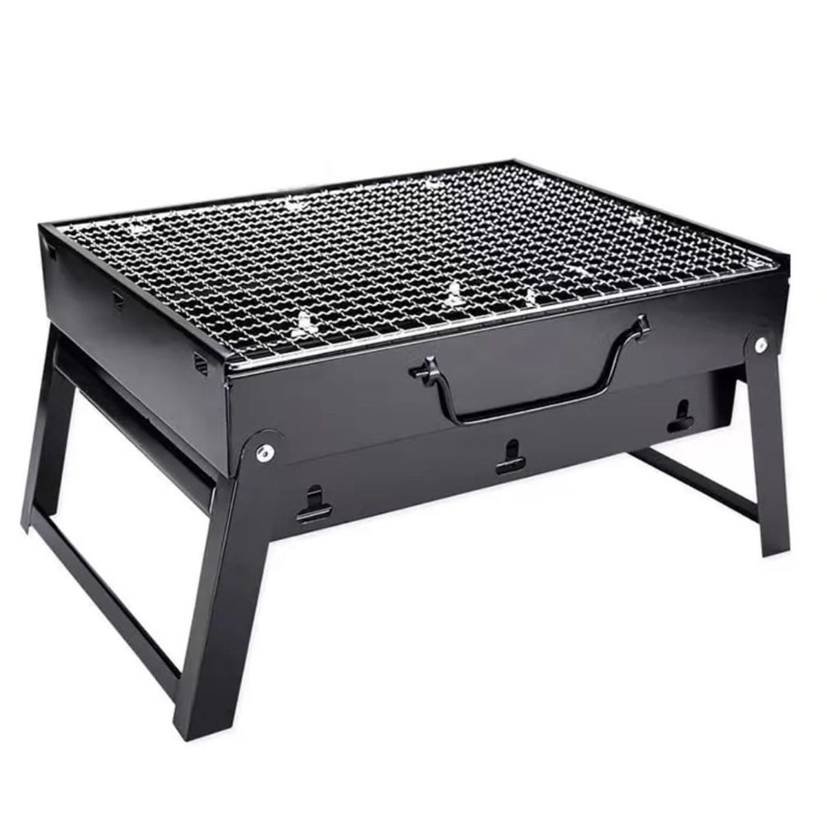 GENERICO - Parrilla Portatil Brasero Mesa Plegable asado