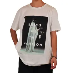 ROCK OFF OFFICIALLY LICENSED PRODUCTS - Polera original de Bring Me The Horizon diseño Cloaked