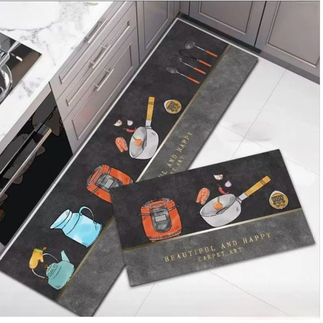 GENERICO - Alfombra De Cocina 2un Diseño Tetera