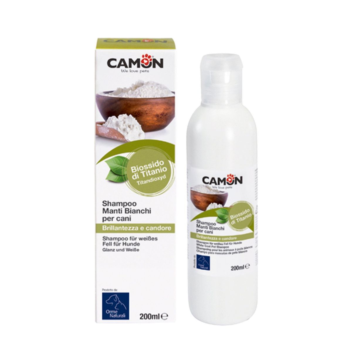 CAMON - Shampoo Camon Para Pelaje Blanco 200ml