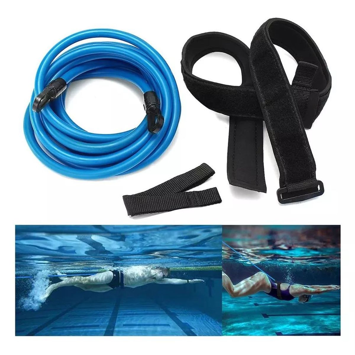KUANGYE - Kit De Arnés De Entrenamiento De Natación Para Nadar En La