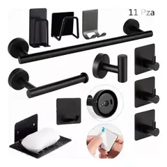 TIOZONEY - Juego De Accesorios De Baño Toalleros 304 Inoxidable 11pcs