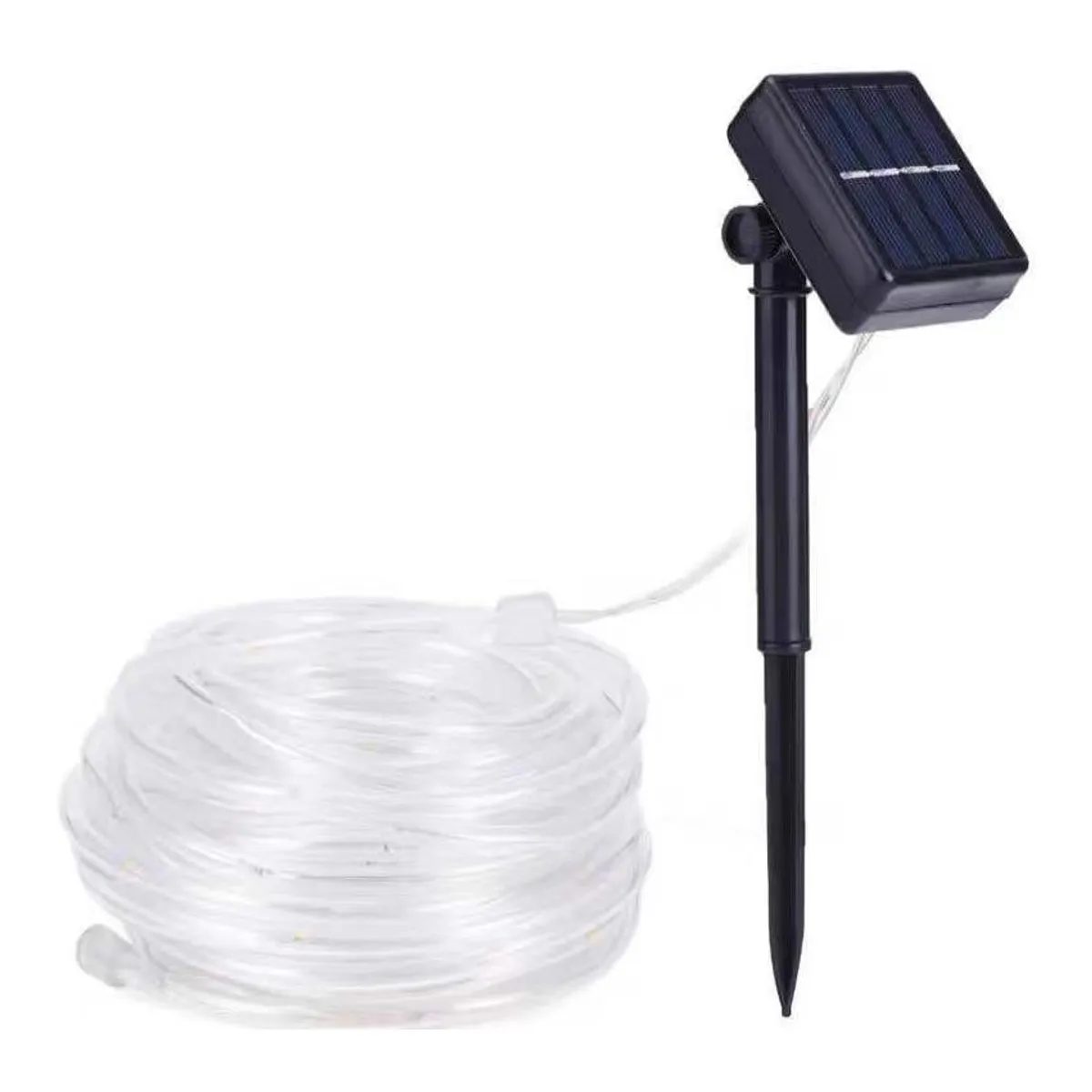 VATYERTY - Guirnalda de luces LED solares para exteriores 7M 50LED  Multi